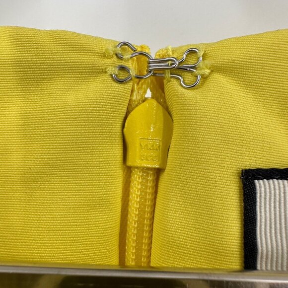 Tuckernuck Women's Citron Feather Jamie Midi Dress sz M Jacquard Yellow NWT - Picture 2 of 8